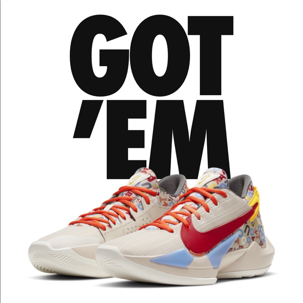 Nike Zoom Freak 2 Letter Bro size 15